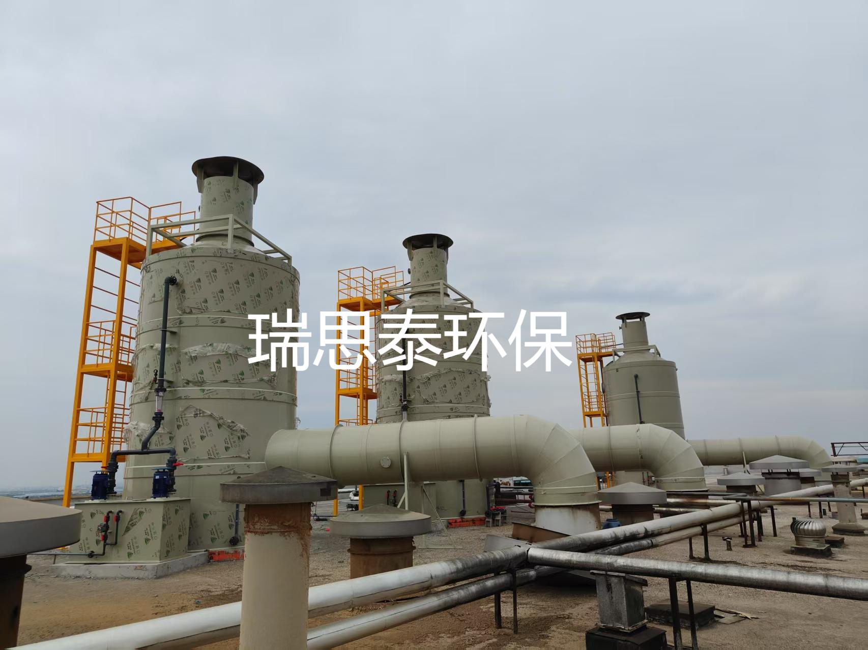 江蘇某飼料工廠(chǎng)廢氣處理工程