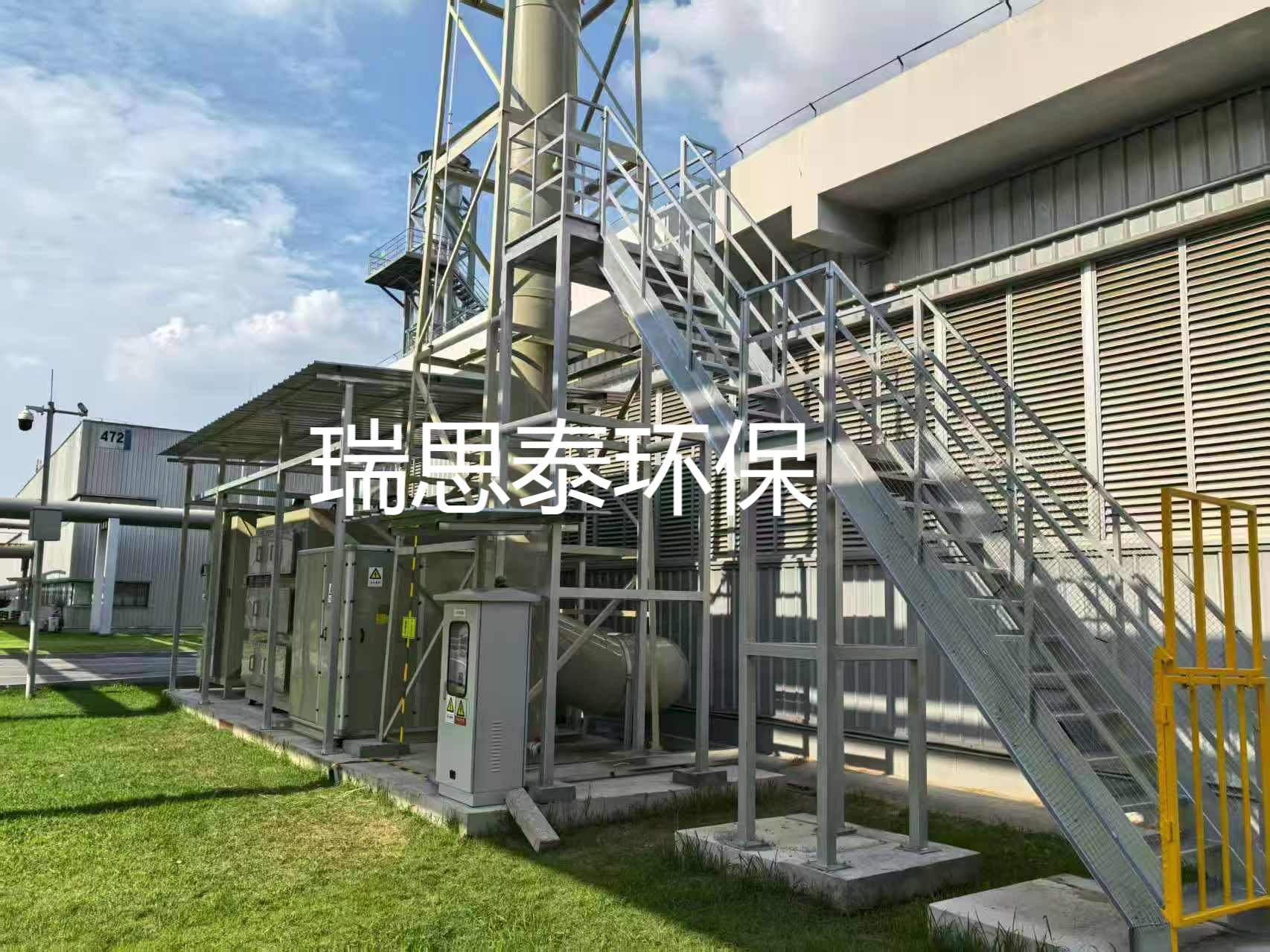 廣東佛山某汽車(chē)廠(chǎng)區(qū)廢氣處理工程